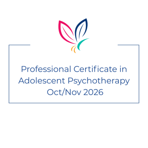 Professional Certificate in Adolescent Psychotherapy (Oct/Nov 2026) - 30 CPD