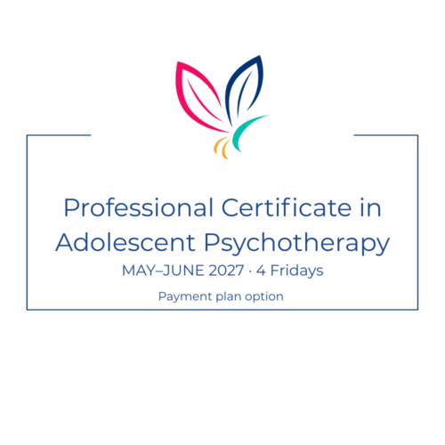 Professional Certificate in Adolescent Psychotherapy (May/Jun 2027) - 30 CPD