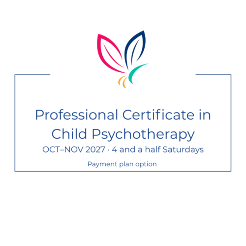 Professional Certificate in Child Psychotherapy